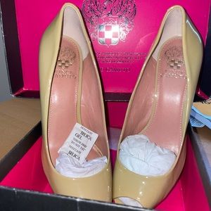 Vince Camuto tan heels